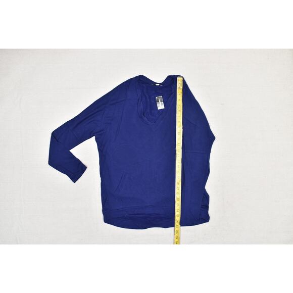 NEW Express One Eleven Blue V-Neck Tunic Sweater Women's Regular Size S - Picture 5 of 8